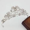 image:imageBeaupretty Butterfly Crown Bridal Rhinestone Crown Queen Tiaras Wedding Hair Jewelry for Women SilverSilver