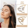 image:imageBeaupretty Cat Ear HeadbandsAlloy Rhinestone Cat Headbands Crystal Hair Inlay Hollow Hair Bands Hair Accessories2pcs