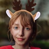 image:imageBeaupretty Christmas Antler Headband Reindeer Headband Reindeer Horn Headpiece Christmas Party Headwear for Women Girls
