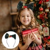 image:imageBeaupretty Christmas Bow Headband Sequins Big Bow Headbands Christmas Glitter Party Hair Band Hair Accessories for Girls Women for New Year Xmas PartyGreen