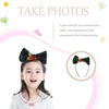image:imageBeaupretty Christmas Bow Headband Sequins Big Bow Headbands Christmas Glitter Party Hair Band Hair Accessories for Girls Women for New Year Xmas PartyGreen