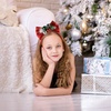 image:imageBeaupretty Christmas Bow Headband Sequins Xmas Ball Headpiece Party Headwear Accessory for Women Girls