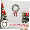 image:imageBeaupretty Christmas Flower Crown Wreath Christmas Head Beautiful Hair Garland Wreath Ribbon Headdress for Women GirlsColor 2