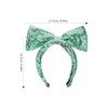 image:imageBeaupretty Christmas Headband Big Bow Headpiece Sequin Xmas Holiday Party Hair Hoop for Women Girls RedGreen