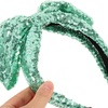 image:imageBeaupretty Christmas Headband Big Bow Headpiece Sequin Xmas Holiday Party Hair Hoop for Women Girls RedGreen