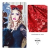 image:imageBeaupretty Christmas Headband Big Bow Headpiece Sequin Xmas Holiday Party Hair Hoop for Women Girls RedRed