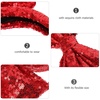 image:imageBeaupretty Christmas Headband Big Bow Headpiece Sequin Xmas Holiday Party Hair Hoop for Women Girls RedRed
