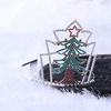image:imageBeaupretty Christmas Headband Tree Crown with Comb Tiara Bling Rhinestone Crown Headwear for Women Girls