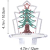 image:imageBeaupretty Christmas Headband Tree Crown with Comb Tiara Bling Rhinestone Crown Headwear for Women Girls