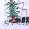 image:imageBeaupretty Christmas Headband Tree Crown with Comb Tiara Bling Rhinestone Crown Headwear for Women Girls