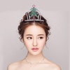 image:imageBeaupretty Christmas Headband Tree Crown with Comb Tiara Bling Rhinestone Crown Headwear for Women Girls