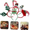 image:imageBeaupretty Christmas Headband for Women 6pcs Christmas Hairbands Festival Hair Christmas Hair Accessories Party Headbands
