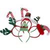 image:imageBeaupretty Christmas Headband for Women 6pcs Christmas Hairbands Festival Hair Christmas Hair Accessories Party Headbands