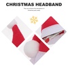 image:imageBeaupretty Christmas Mini Santa Hat Hair Clips 10pcs Cute Mini Red Santa Hat Hair Grips Barrettes Party Clip Accessories Alligator Clips for Kids Girls