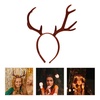 image:imageBeaupretty Christmas Reindeer Antlers Headband Antler Headband Deer s Christmas for Halloween Cosplay Party BrownBrown