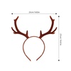 image:imageBeaupretty Christmas Reindeer Antlers Headband Antler Headband Deer s Christmas for Halloween Cosplay Party BrownBrown