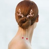image:imageBeaupretty Christmas Reindeer Ponytail Bun Holders 2pcs Metal Banana Clips Decorative Hair Claw for High Ponytail Xmas Hair Jaw Barrettes Styling Accessories for Women Girls
