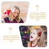 image:imageBeaupretty Christmas Snowflake Headband Hairband Holiday Party Accessory Women Xmas Hair Hoop Snowflake Hair ClipsSilver