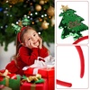 image:imageBeaupretty Christmas Tree Headband Christmas Hair Bows Alligator Clips Hair Accessories Party Supplies