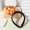 image:imageBeaupretty Cookie Headband for Girls Funny Realistic Cartoon Hairband for Halloween Theme Party Dress Up Accessories Food Hair Band Holiday Head Decor