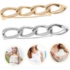 image:imageBeaupretty Decorative Safety Pins for Clothes Durable Exposure Clips for Skirts Trousers Elegant Design Gold Pack of 2