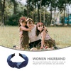 image:imageBeaupretty Denim Hair Wrap Headband and Scarves  Cross Knot Design for Women Kids Sports amp Accessories