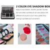 image:imageBeaupretty Diy Empty Eyeshadow Storage Box Portable Makeup Palette Organizer Compact Lipstick Blusher Case Travel Makeup Container 433X275X039In