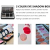 image:imageBeaupretty Diy Empty Eyeshadow Storage Box Portable Makeup Palette Organizer Compact Lipstick Blusher Case Travel Makeup Container 433X275X039In