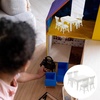 image:imageBeaupretty Doll House Furniture Miniature Wooden Dollhouse Table and Chairs Mini Accessories of Dining Room WhiteWei
