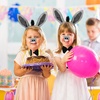 image:imageBeaupretty Donkey Costume Kit Donkey Headband Animal Ears Tail Set Headband Bowtie Nose Tail Halloween Cosplay Costume Dress Up Set Grey
