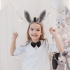 image:imageBeaupretty Donkey Costume Set Donkey Headband Bowtie Tail Nose Costume Kit Halloween Cartoon Animal Cosplay Props Party SetAs Shown