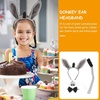 image:imageBeaupretty Donkey Costume Set Donkey Headband Bowtie Tail Nose Costume Kit Halloween Cartoon Animal Cosplay Props Party SetAs Shown