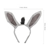 image:imageBeaupretty Donkey Costume Set Donkey Headband Bowtie Tail Nose Costume Kit Halloween Cartoon Animal Cosplay Props Party SetAs Shown