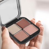image:imageBeaupretty Empty Lipstick Palette Magnetic Eyeshadow Palette Makeup Foundation Blush Container with Mirror for Women Girls BlackBlack 1