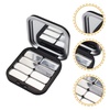 image:imageBeaupretty Empty Lipstick Palette Magnetic Eyeshadow Palette Makeup Foundation Blush Container with Mirror for Women Girls BlackBlack 2