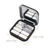 image:imageBeaupretty Empty Lipstick Palette Magnetic Eyeshadow Palette Makeup Foundation Blush Container with Mirror for Women Girls BlackBlack 2