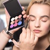 image:imageBeaupretty Empty Magnetic Palette Makeup Eyeshadow Palette with Round Metal Pans and Depotting Spatula Set for Eyeshadow Lipstick As Shown