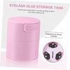 image:imageBeaupretty Eyelash Glue Jar Sealed Eyelash Storage Box Cosmetic Storage Tank Extension Supplies for Lash Pink