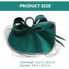 image:imageBeaupretty Fascinators Hat Headband  Fascinators Headpiece Fascinators Hat for Women Girls Veil Mesh Headband Tea Party HatBlackish Green