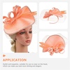 image:imageBeaupretty Fascinators Hat Headband  Fascinators Headpiece Fascinators Hat for Women Girls Veil Mesh Headband Tea Party HatPink