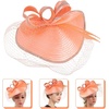 image:imageBeaupretty Fascinators Hat Headband  Fascinators Headpiece Fascinators Hat for Women Girls Veil Mesh Headband Tea Party HatPink