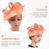 image:imageBeaupretty Fascinators Hat Headband  Fascinators Headpiece Fascinators Hat for Women Girls Veil Mesh Headband Tea Party HatPink