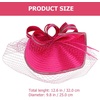 image:imageBeaupretty Fascinators Hat Headband  Fascinators Headpiece Fascinators Hat for Women Girls Veil Mesh Headband Tea Party HatRosy