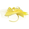 image:imageBeaupretty Fascinators Hat Headband  Fascinators Headpiece Fascinators Hat for Women Girls Veil Mesh Headband Tea Party HatYellow