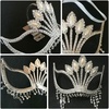 image:imageBeaupretty Fashion Jewelry Dance Party Decorations Party Face Cover Sparkly Rhinestones Crystal Masquerade Halloween Headgear for Holiday Wedding Party Fashion Jewelry Dance Party Decorations
