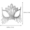 image:imageBeaupretty Fashion Jewelry Dance Party Decorations Party Face Cover Sparkly Rhinestones Crystal Masquerade Halloween Headgear for Holiday Wedding Party Fashion Jewelry Dance Party Decorations