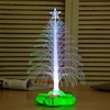 image:imageBeaupretty Fiber Optic Christmas Tree Led Mini Xmas Tree Night Light for Home Christmas Party Car Decor