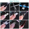 image:imageBeaupretty Fiberglass for Nails Fiberglass Nails Quick Extension Nail Fibers Fake Silk Nails Tips Lengthening Fibers Tools for Salon Home Nail Kit