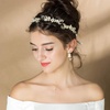 image:imageBeaupretty Flower Headband Bride Hair Wreath Wedding Hair Decorations Wedding Accessory Bride Headdress Garland Headwear Headwear Bridal Headdress
