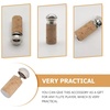 image:imageBeaupretty Flute Headjoint Stopper Plug Cork Flute Accessory Replacement Part 204X070In Durable Wood Stopper for Wind Instrument Maintenance